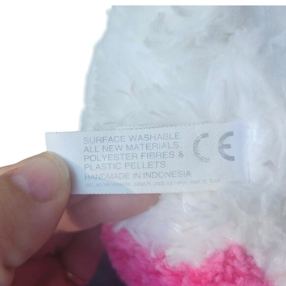 Aurora World Girlz Nation 10" Panda Bear Pink White Plush Toy Stuffed Animal - Picture 8 of 9